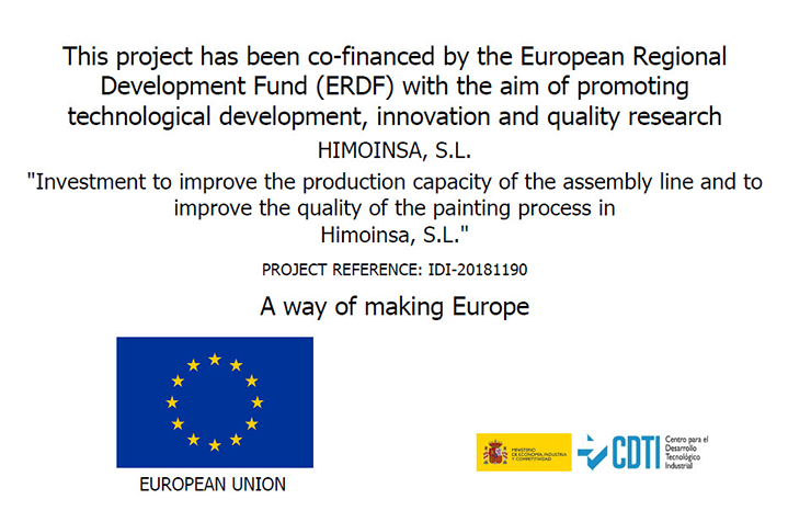HIMOINSA DEVELOPS NEW R&D PROJECTS