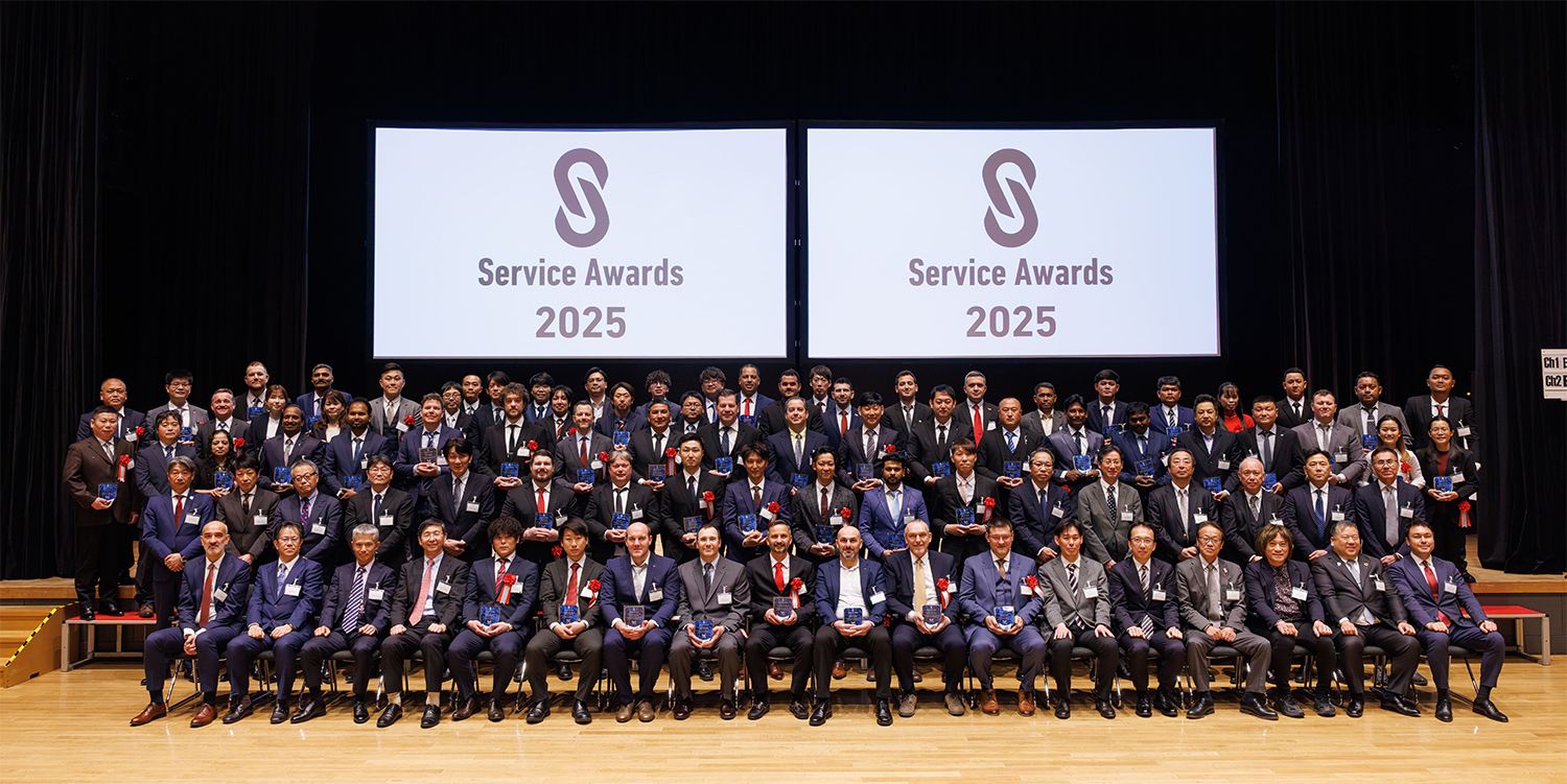 HIMOINSA recognised at the Yanmar Service Awards