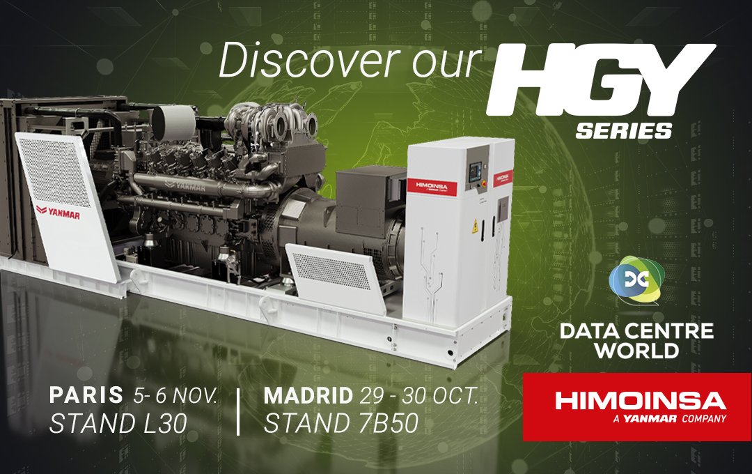 HIMOINSA, power solutions partner in the Data Center sector with its HGY generators
