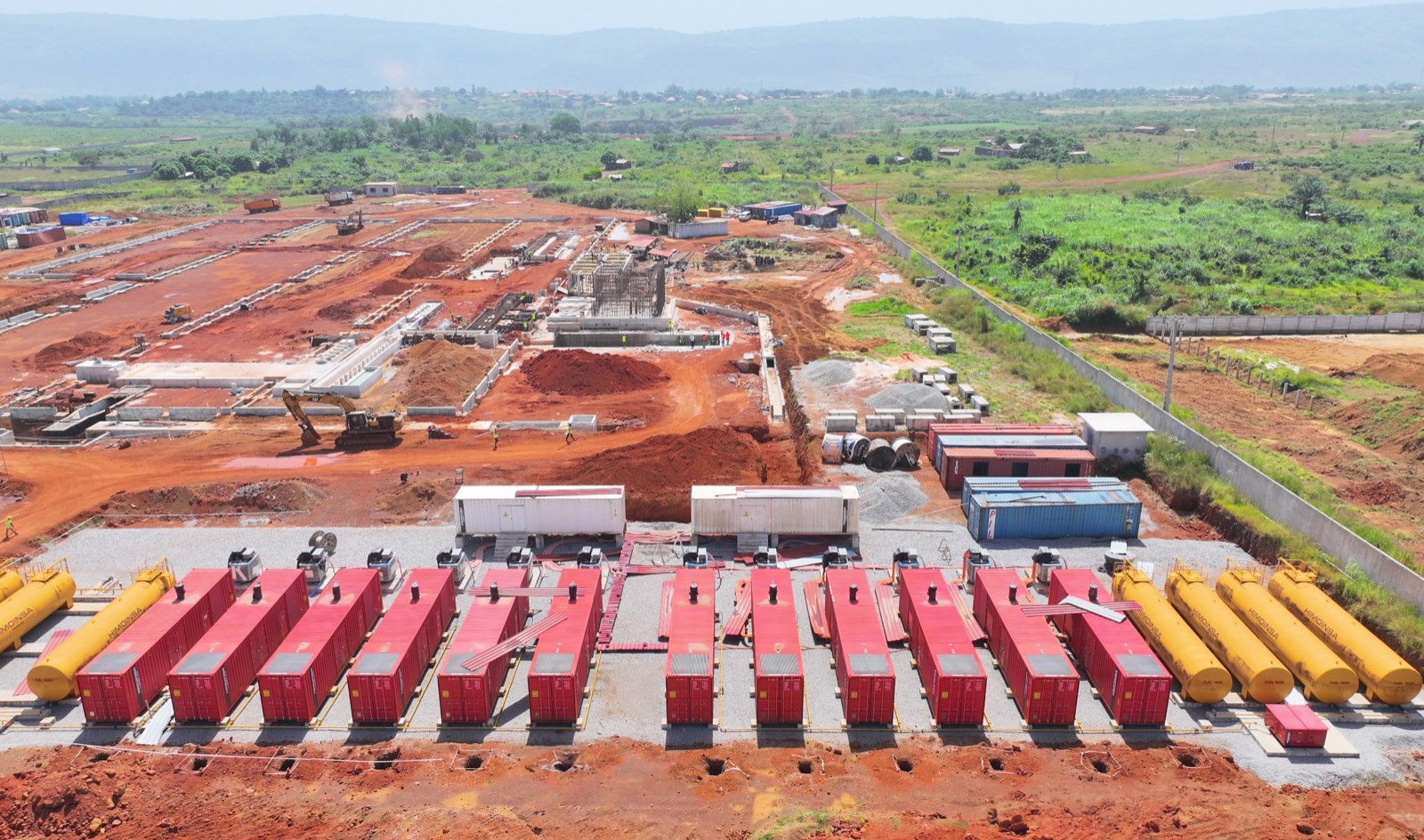 HIMOINSA supplies 24 MW of power in Kouriah, Guinea