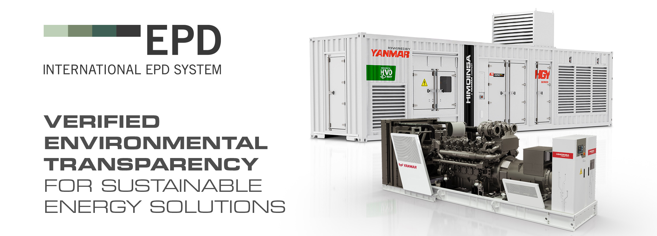 HGY Series has been certified with an Environmental Product Declaration (EPD)
