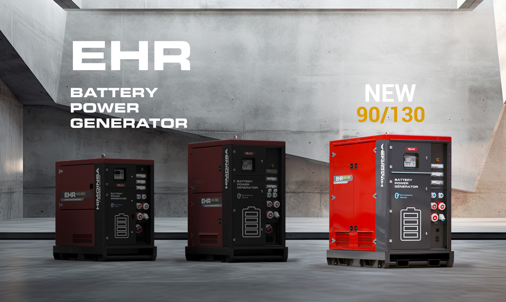 New EHR 90/130 | More energy and more storage capacity
