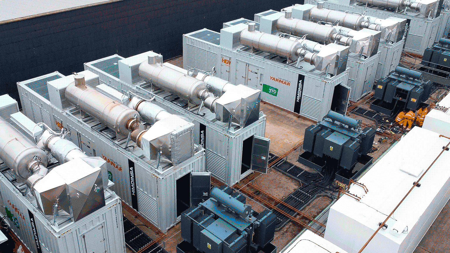 Supplying 20 MW with HGY generators for the capacity market in the United Kingdom